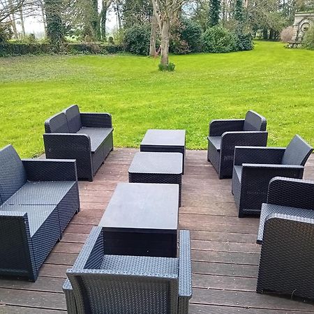 Magnifique Chateau Renove Proche Bourg Grand Parc Belle Terrasse Billard, Ping Pong, Proche Bayeux Et Plages Du Debarquement Tilly-sur-Seulles Exterior foto